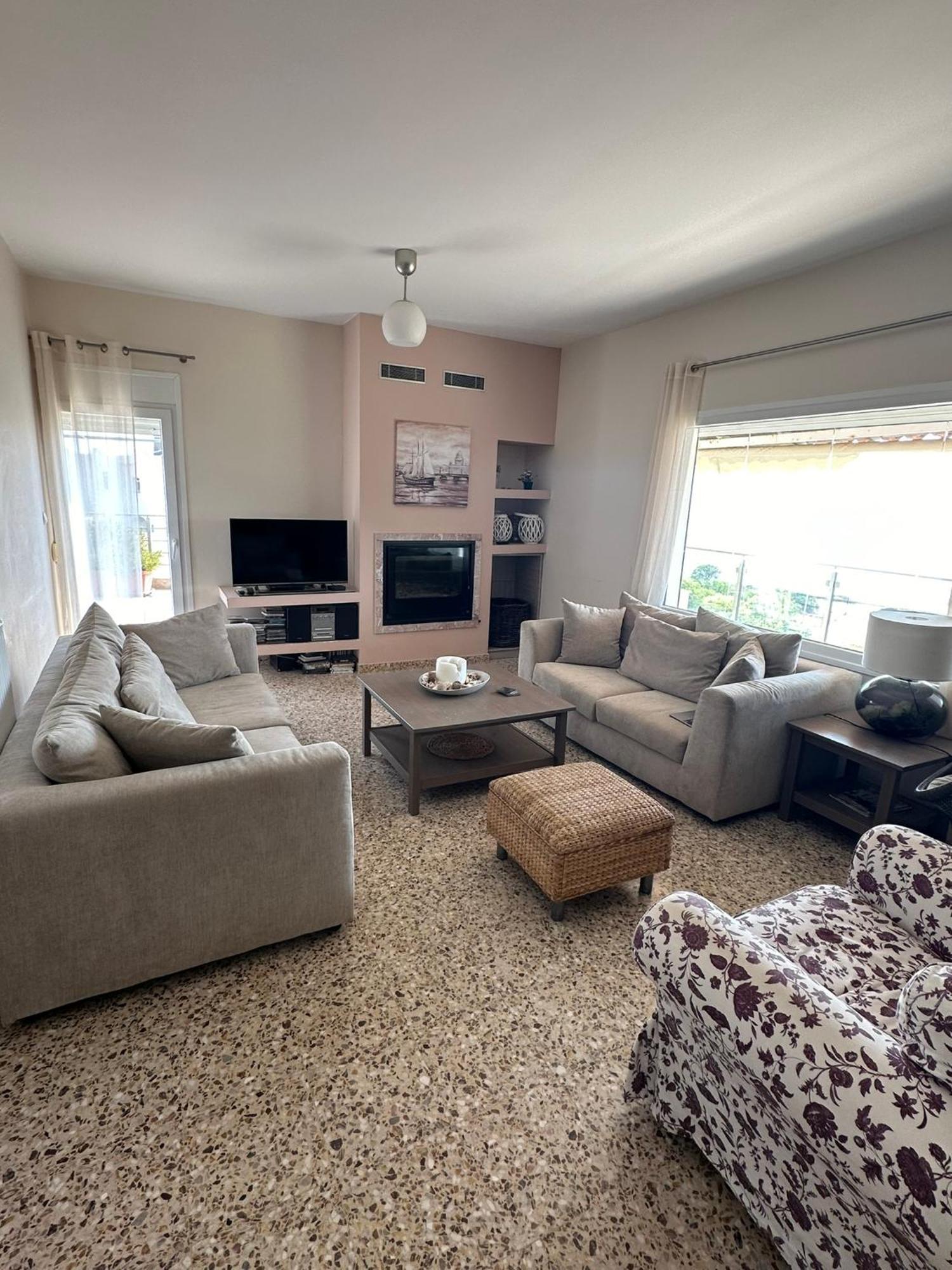 Villa Agia Marina 5M Walk To The Beach With Private Pool Exterior foto